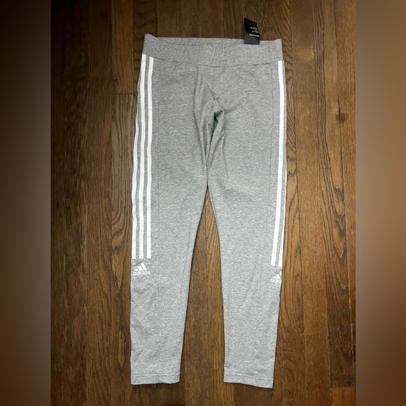 NWT women’s ADIDAS tight fit mid rise 7/8 leggings - Picture 3 of 5